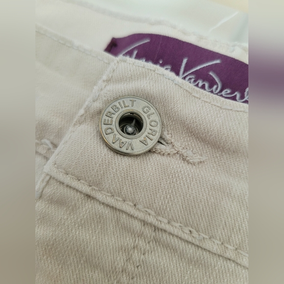 Gloria Vanderbilt Amanda Women's Classic Jeans Stonewood/Cream Stretch Cotton 14 - Picture 6 of 16